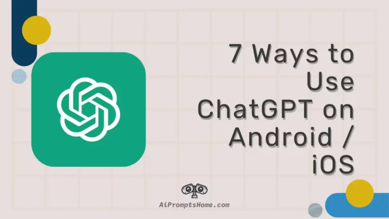 Use ChatGPT on Android ios